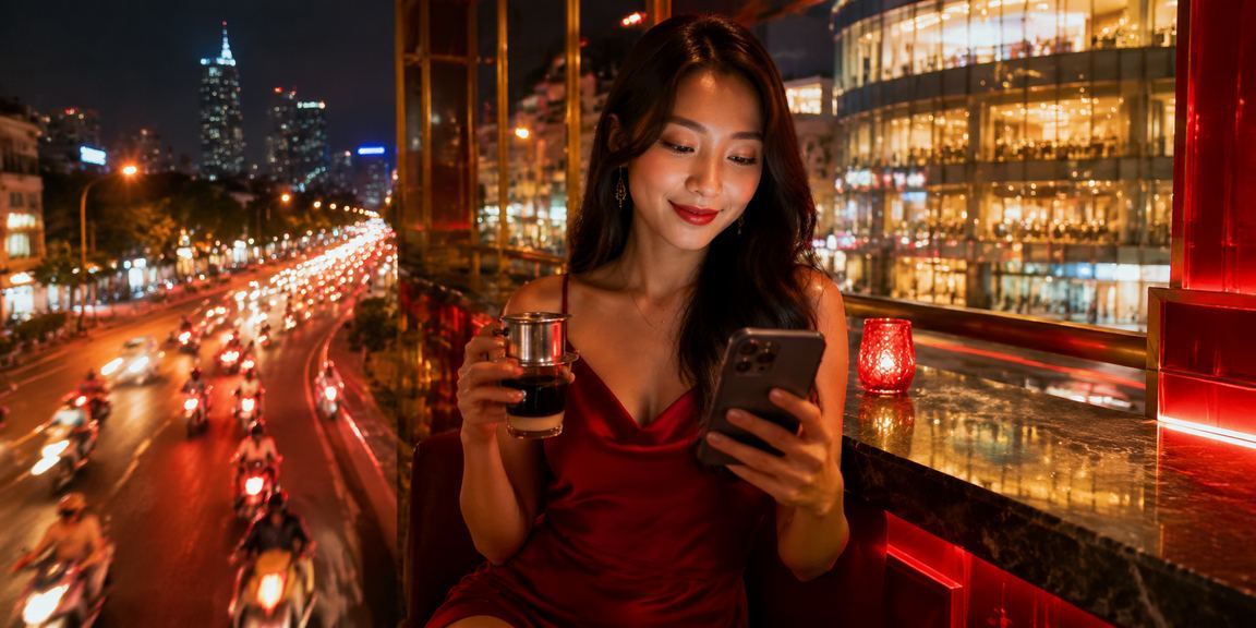 Người xem thể thao tại quán cà phê TP Hồ Chí Minh đọc tình huống cá cược
