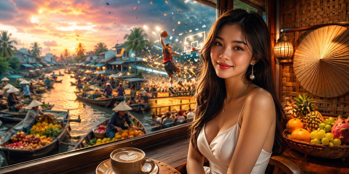 Người dùng miền Tây xem bóng rổ trên điện thoại trong bối cảnh sông Mekong